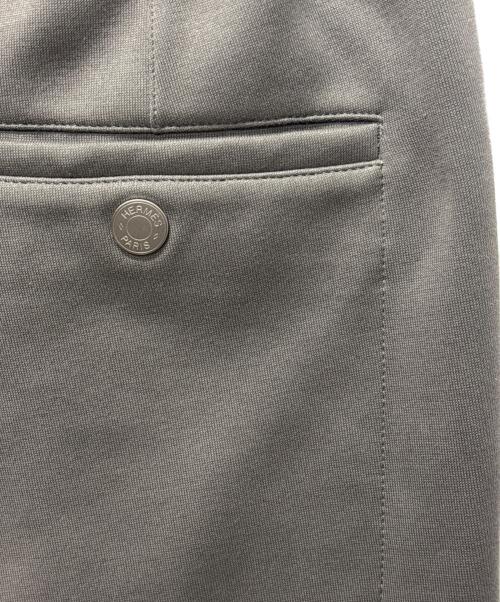 HERMES（エルメス）HERMES (エルメス) ジョガーパンツ グレー サイズ:40の古着・服飾アイテム
