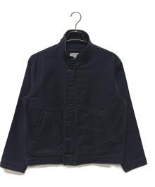 RRL（ダブルアールエル）の古着「コーデュロイカラーコットンンデッキジャケット」｜ネイビー