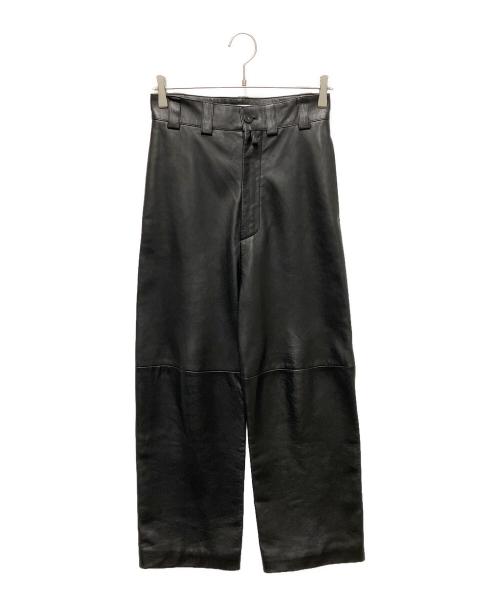 BALENCIAGA（バレンシアガ）BALENCIAGA (バレンシアガ) straight leg pants ブラック サイズ:34の古着・服飾アイテム