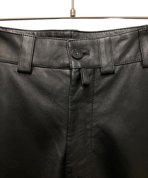 BALENCIAGA（バレンシアガ）BALENCIAGA (バレンシアガ) straight leg pants ブラック サイズ:34の古着・服飾アイテム