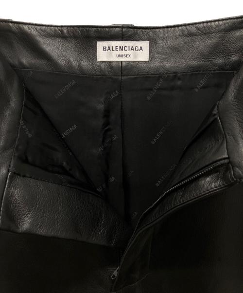 BALENCIAGA（バレンシアガ）BALENCIAGA (バレンシアガ) straight leg pants ブラック サイズ:34の古着・服飾アイテム