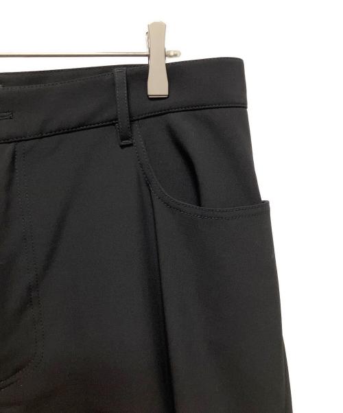 BALENCIAGA（バレンシアガ）BALENCIAGA (バレンシアガ) ショートワイドスラックス ブラック サイズ:42の古着・服飾アイテム
