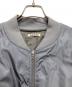 中古・古着 AURALEE (オーラリー) HIGH DENSITY SILK TWILL FLIGHT BLOUSON ラベンダー サイズ:3：100000円
