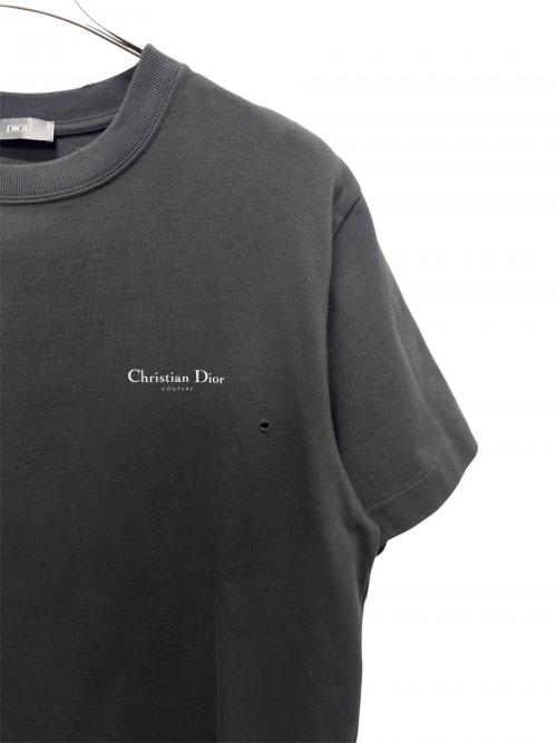 Christian Dior（クリスチャン ディオール）Christian Dior (クリスチャン ディオール) LILLY OF THE VALLEY T-SHIRTS グレー サイズ:Mの古着・服飾アイテム