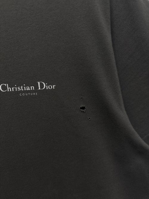 Christian Dior（クリスチャン ディオール）Christian Dior (クリスチャン ディオール) LILLY OF THE VALLEY T-SHIRTS グレー サイズ:Mの古着・服飾アイテム