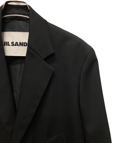 JIL SANDER（ジルサンダー）JIL SANDER (ジルサンダー) ウールジャケット ブラック サイズ:44の古着・服飾アイテム