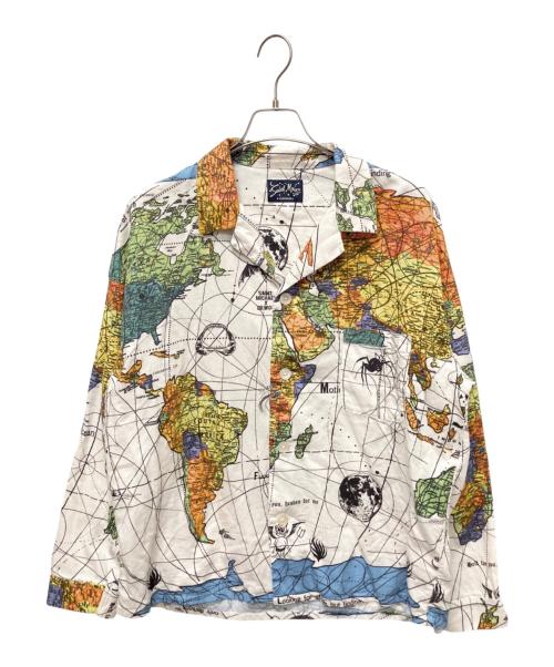 SAINT MICHAEL（セントマイケル）SAINT MICHAEL (セントマイケル) 23SS ×Dr Woo PAJAMA SHIRTS ホワイト サイズ:Sの古着・服飾アイテム