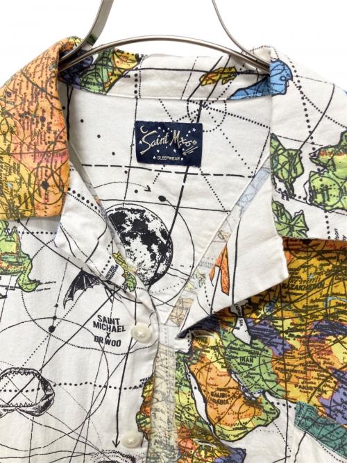 SAINT MICHAEL（セントマイケル）SAINT MICHAEL (セントマイケル) 23SS ×Dr Woo PAJAMA SHIRTS ホワイト サイズ:Sの古着・服飾アイテム