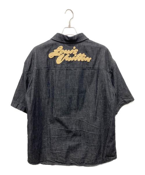LOUIS VUITTON（ルイ ヴィトン）LOUIS VUITTON (ルイ ヴィトン) ショートスリーブシャンブレーシャツ インディゴ サイズ:XLの古着・服飾アイテム