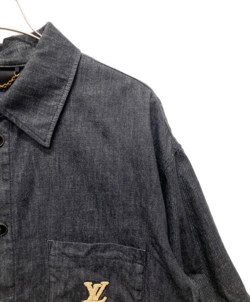 LOUIS VUITTON（ルイ ヴィトン）LOUIS VUITTON (ルイ ヴィトン) ショートスリーブシャンブレーシャツ インディゴ サイズ:XLの古着・服飾アイテム