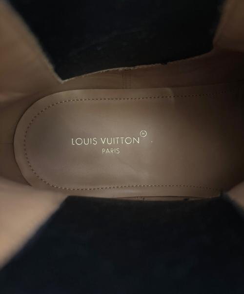 LOUIS VUITTON（ルイ ヴィトン）LOUIS VUITTON (ルイ ヴィトン) ヴァレンヌ アンクルブーツ ブラック サイズ:8の古着・服飾アイテム