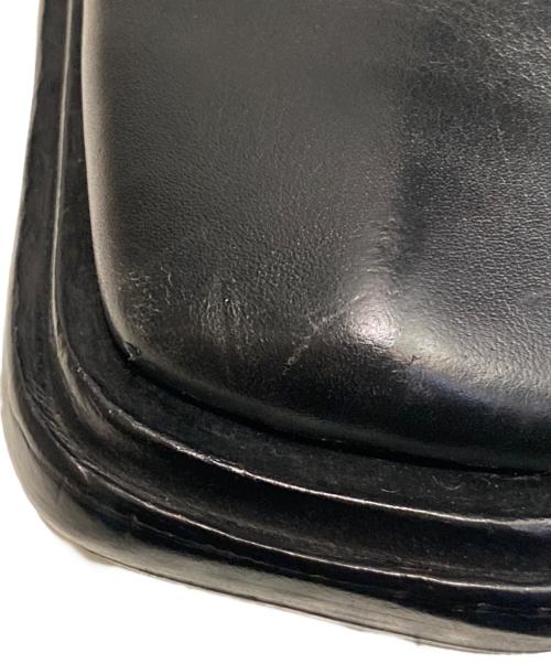 BOTTEGA VENETA（ボッテガベネタ）BOTTEGA VENETA (ボッテガベネタ) スクエアトゥーブーツ ブラック サイズ:43の古着・服飾アイテム