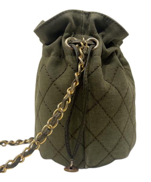 READYMADE（レディメイド）READYMADE (レディメイド) CHAIN POUCH/チェーンポーチ カーキの古着・服飾アイテム