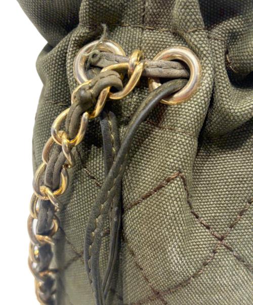 READYMADE（レディメイド）READYMADE (レディメイド) CHAIN POUCH/チェーンポーチ カーキの古着・服飾アイテム