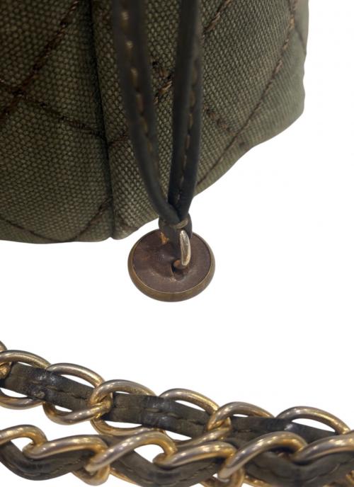 READYMADE（レディメイド）READYMADE (レディメイド) CHAIN POUCH/チェーンポーチ カーキの古着・服飾アイテム