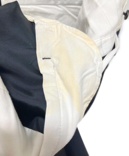 JIL SANDER（ジルサンダー）JIL SANDER (ジルサンダー) ウールギャバジントラウザーパンツ ネイビー サイズ:46の古着・服飾アイテム