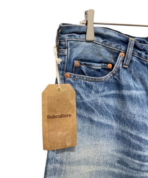 Subculture（サブカルチャー）Subculture (サブカルチャー) デニムパンツ インディゴ サイズ:3の古着・服飾アイテム