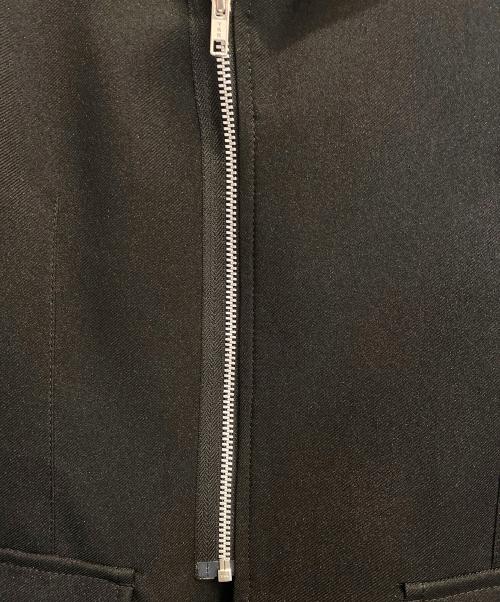 COMME des GARCONS SHIRT（コムデギャルソンシャツ）COMME des GARCONS SHIRT (コムデギャルソンシャツ) ジップアップジャケット ブラック サイズ:Sの古着・服飾アイテム