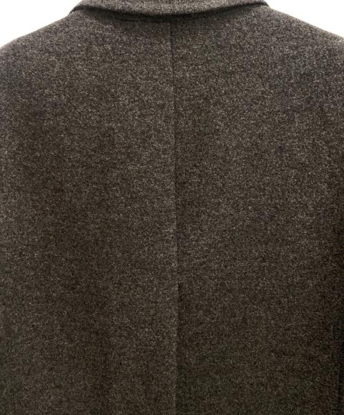 LOUIS VUITTON（ルイ ヴィトン）LOUIS VUITTON (ルイ ヴィトン) ダブルフェイス・モノグラム・ウールコート グレー サイズ:44の古着・服飾アイテム
