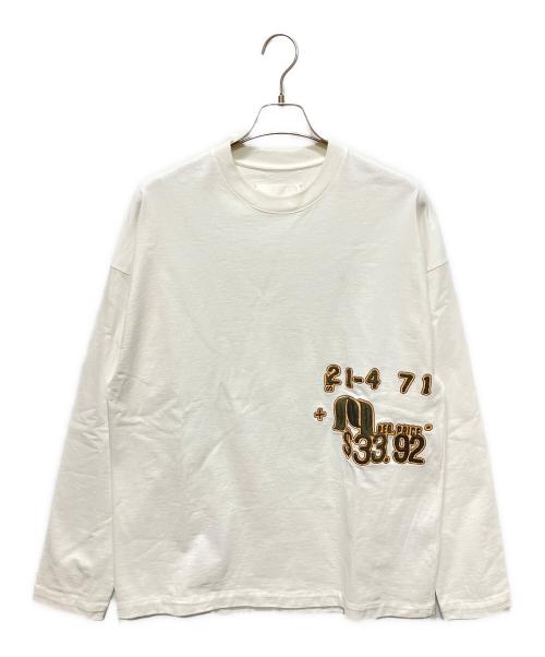 JIL SANDER（ジルサンダー）JIL SANDER (ジルサンダー) 22SS ロングスリーブカットソー ホワイト サイズ:Ｓの古着・服飾アイテム