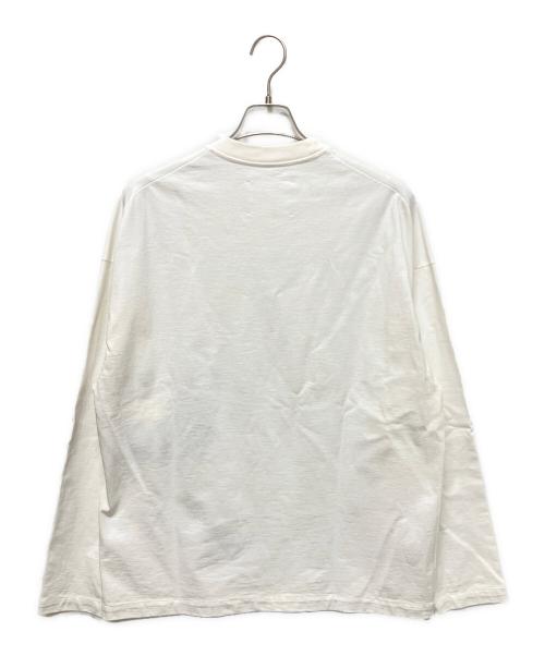 JIL SANDER（ジルサンダー）JIL SANDER (ジルサンダー) 22SS ロングスリーブカットソー ホワイト サイズ:Ｓの古着・服飾アイテム