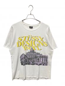 stussy（ステューシー）の古着「プリントTシャツ」｜ホワイト