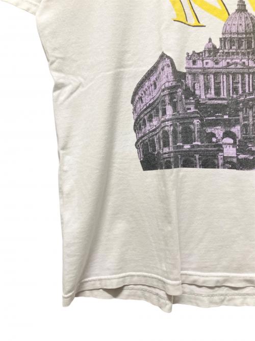 stussy（ステューシー）stussy (ステューシー) プリントTシャツ ホワイト サイズ:Ｌの古着・服飾アイテム