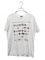 stussyステューシー）の古着「Stones Pigment Dyed Tee」｜ホワイト