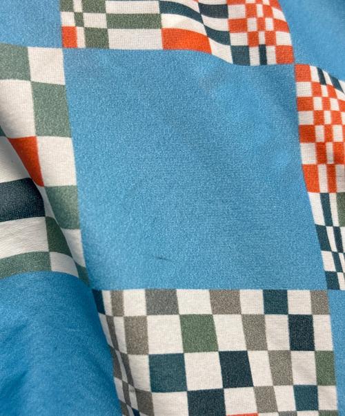 LOUIS VUITTON（ルイ ヴィトン）LOUIS VUITTON (ルイ ヴィトン) 21SS ダミエチェッカープリントジャケット スカイブルー サイズ:48の古着・服飾アイテム