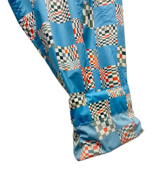 LOUIS VUITTON（ルイ ヴィトン）LOUIS VUITTON (ルイ ヴィトン) 21SS ダミエチェッカープリントジャケット スカイブルー サイズ:48の古着・服飾アイテム
