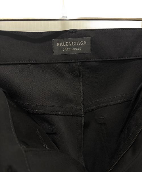 BALENCIAGA（バレンシアガ）BALENCIAGA (バレンシアガ) ワイドパンツ ブラック サイズ:42の古着・服飾アイテム