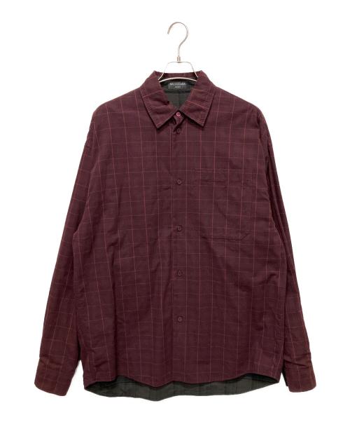 BALENCIAGA（バレンシアガ）BALENCIAGA (バレンシアガ) 22AW REVERSIBLE SHIRT カーキ サイズ:XSの古着・服飾アイテム