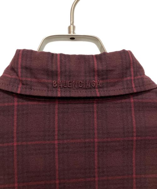 BALENCIAGA（バレンシアガ）BALENCIAGA (バレンシアガ) 22AW REVERSIBLE SHIRT カーキ サイズ:XSの古着・服飾アイテム