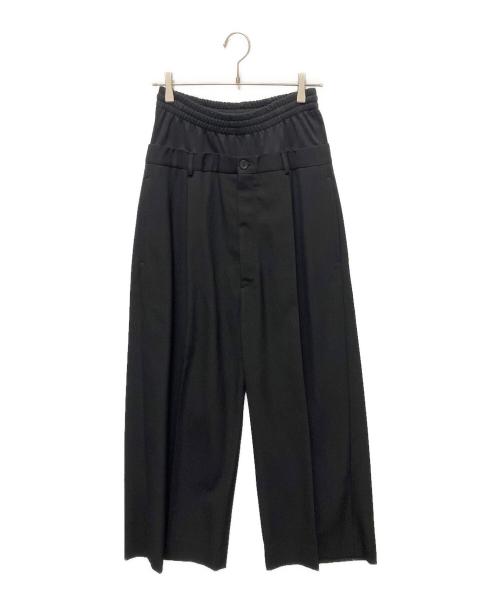 BALENCIAGA（バレンシアガ）BALENCIAGA (バレンシアガ) Hybrid Tailoring Pants(ハイブリッドテーラリングパンツ) ブラック サイズ:XSの古着・服飾アイテム