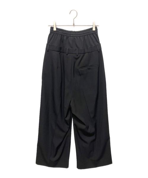 BALENCIAGA（バレンシアガ）BALENCIAGA (バレンシアガ) Hybrid Tailoring Pants(ハイブリッドテーラリングパンツ) ブラック サイズ:XSの古着・服飾アイテム