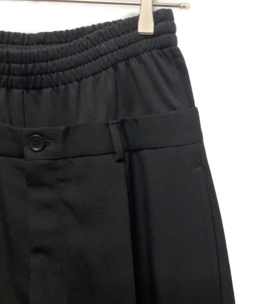 BALENCIAGA（バレンシアガ）BALENCIAGA (バレンシアガ) Hybrid Tailoring Pants(ハイブリッドテーラリングパンツ) ブラック サイズ:XSの古着・服飾アイテム