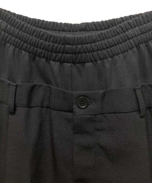 BALENCIAGA（バレンシアガ）BALENCIAGA (バレンシアガ) Hybrid Tailoring Pants(ハイブリッドテーラリングパンツ) ブラック サイズ:XSの古着・服飾アイテム