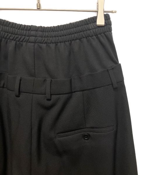 BALENCIAGA（バレンシアガ）BALENCIAGA (バレンシアガ) Hybrid Tailoring Pants(ハイブリッドテーラリングパンツ) ブラック サイズ:XSの古着・服飾アイテム