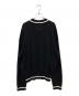 MM6 Maison Margiela (エムエムシックスメゾンマルジェラ) カレjッジロゴVネックセーター ブラック サイズ:M：25000円