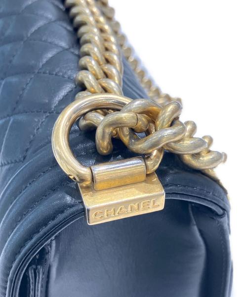 CHANEL（シャネル）CHANEL (シャネル) ボーイシャネル25 ブラック サイズ:25の古着・服飾アイテム
