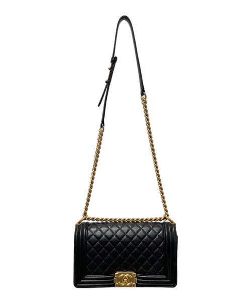 CHANEL（シャネル）CHANEL (シャネル) ボーイシャネル25 ブラック サイズ:25の古着・服飾アイテム