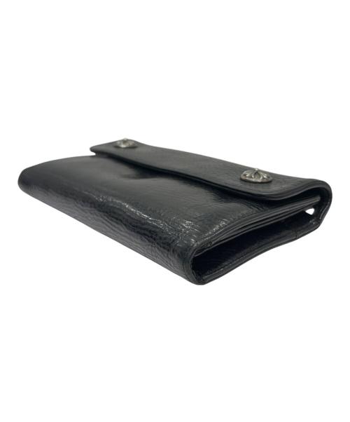 CHROME HEARTS（クロムハーツ）CHROME HEARTS (クロムハーツ) WAVE WALLET ブラック サイズ:-の古着・服飾アイテム