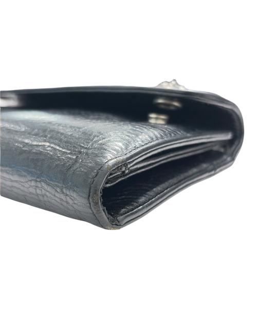 CHROME HEARTS（クロムハーツ）CHROME HEARTS (クロムハーツ) WAVE WALLET ブラック サイズ:-の古着・服飾アイテム