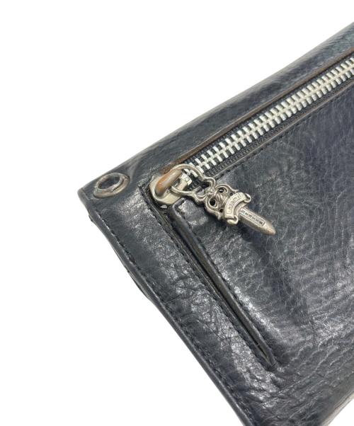 CHROME HEARTS（クロムハーツ）CHROME HEARTS (クロムハーツ) WAVE WALLET ブラック サイズ:-の古着・服飾アイテム