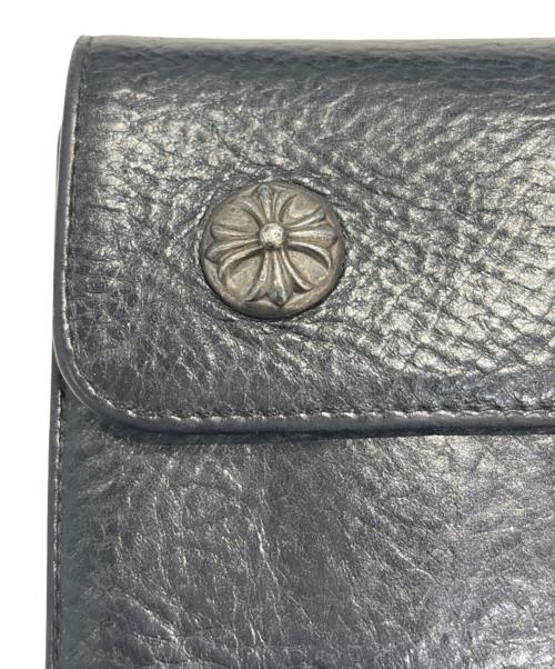 CHROME HEARTS（クロムハーツ）CHROME HEARTS (クロムハーツ) WAVE WALLET ブラック サイズ:-の古着・服飾アイテム