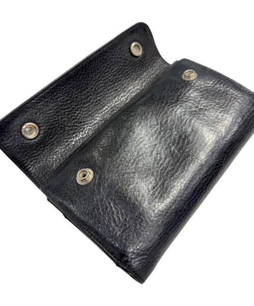 CHROME HEARTS（クロムハーツ）CHROME HEARTS (クロムハーツ) WAVE WALLET ブラック サイズ:-の古着・服飾アイテム