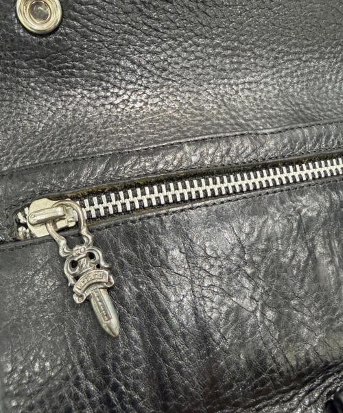 CHROME HEARTS（クロムハーツ）CHROME HEARTS (クロムハーツ) WAVE WALLET ブラック サイズ:-の古着・服飾アイテム
