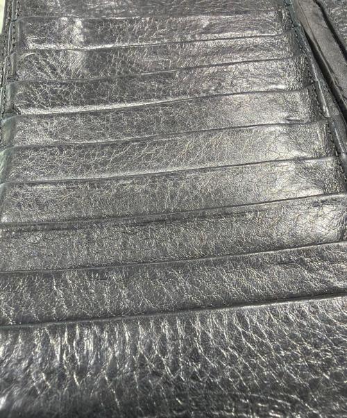 CHROME HEARTS（クロムハーツ）CHROME HEARTS (クロムハーツ) WAVE WALLET ブラック サイズ:-の古着・服飾アイテム