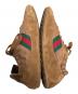 中古・古着 GUCCI (グッチ) 〔グッチ シフト〕ウィメンズ スニーカー ブラウン サイズ:37：65000円