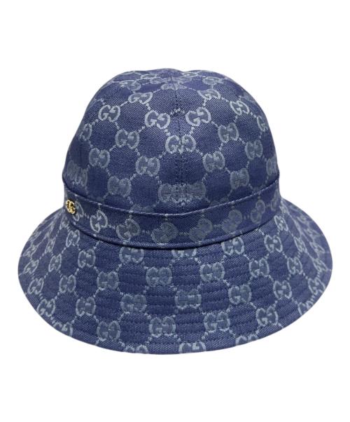 GUCCI（グッチ）GUCCI (グッチ) バケットハット パープル サイズ:Mの古着・服飾アイテム